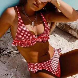 Bundle 5/$10 item!! Going out of business sale!! NWT “Piper” Ruffle bikini
